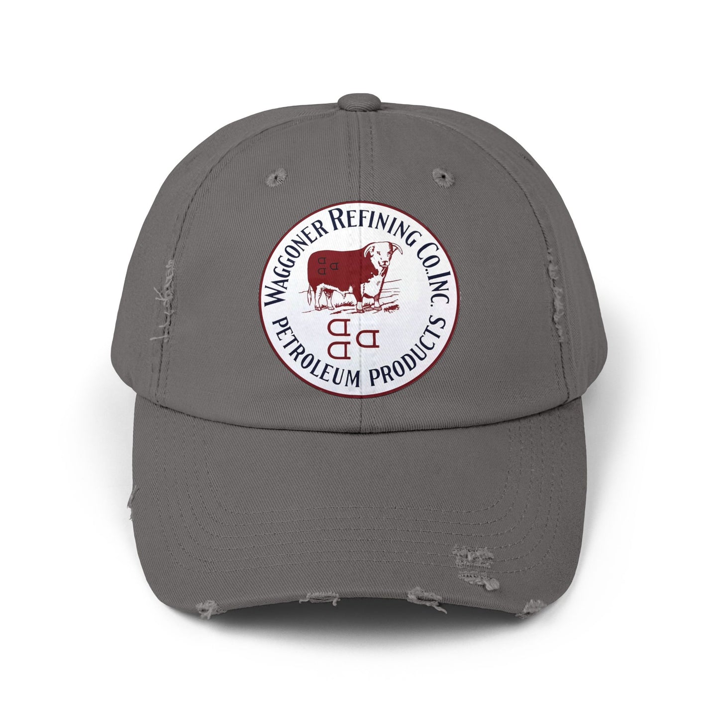 Waggoner Refining Co. Distressed Trucker Hat — Vintage Texas Petroliana Gift | The Faded Label Co.