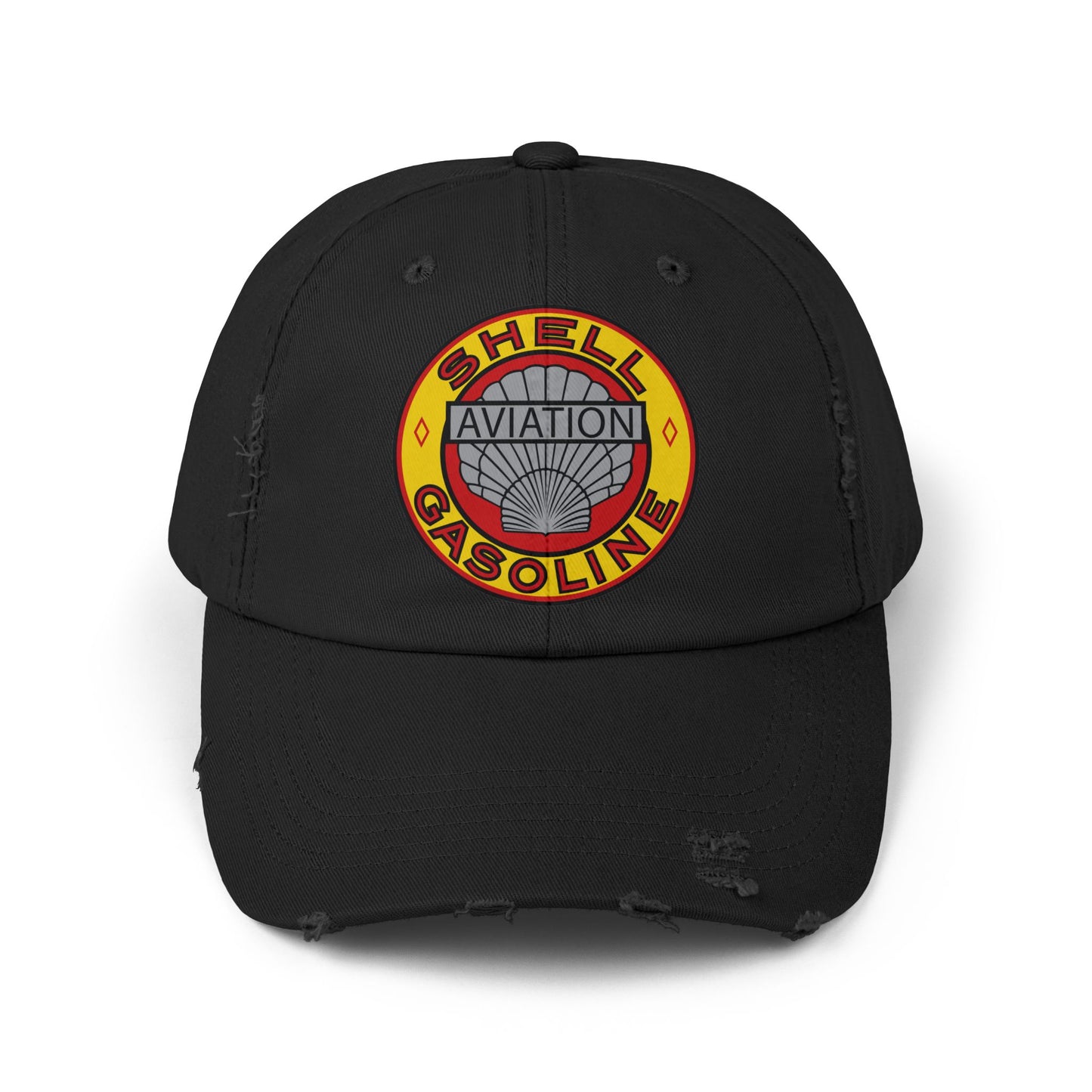 Shell Aviation Cap — Vintage Retro Fuel Logo Hat