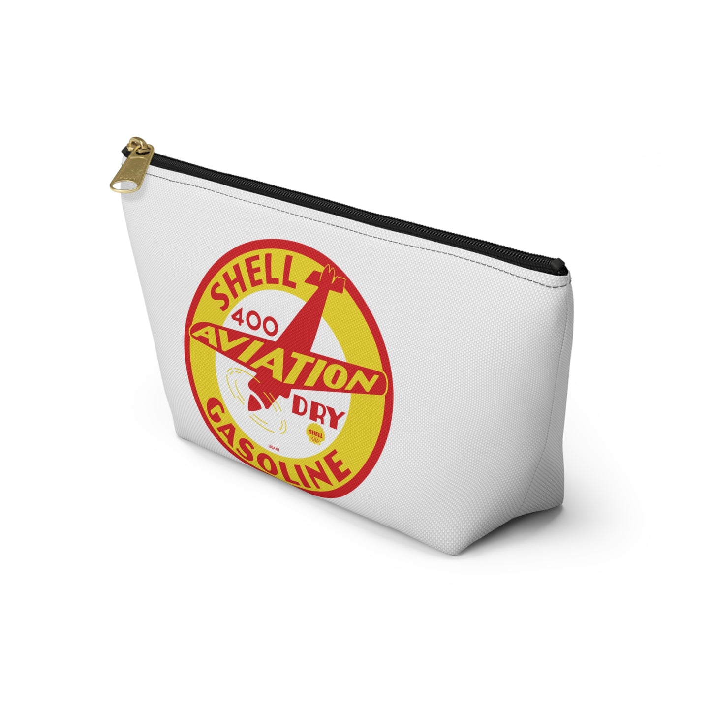 Shell Aviation 400 Accessory Pouch — Vintage Petroliana Gift | The Faded Label Co.