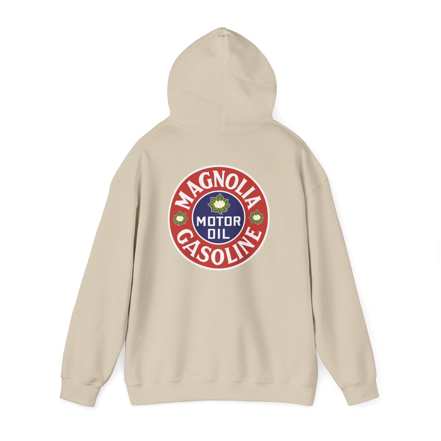 Magnolia Gasoline Motor Oil Retro Logo Hoodie