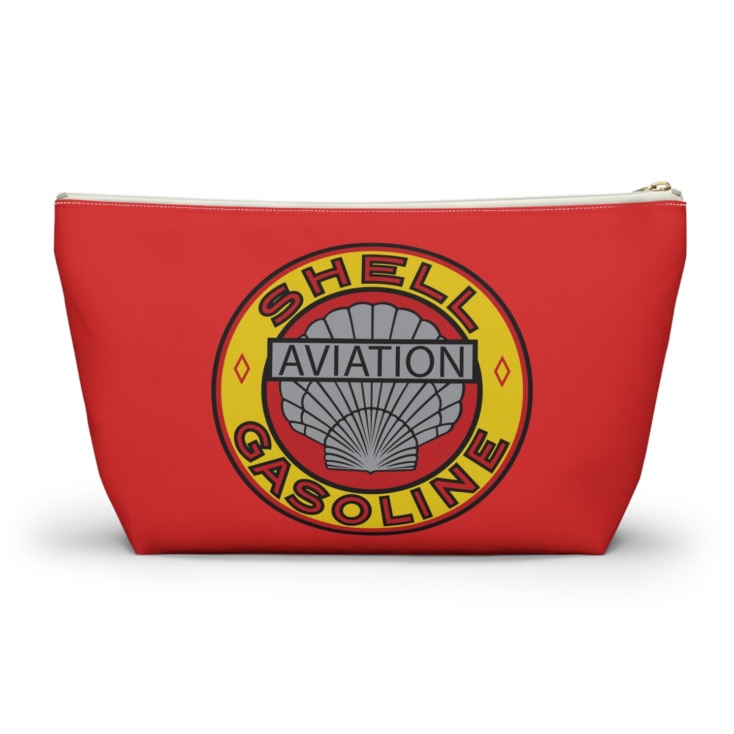 Shell Aviation Accessory Pouch — Vintage Petroliana Gift | The Faded Label Co.