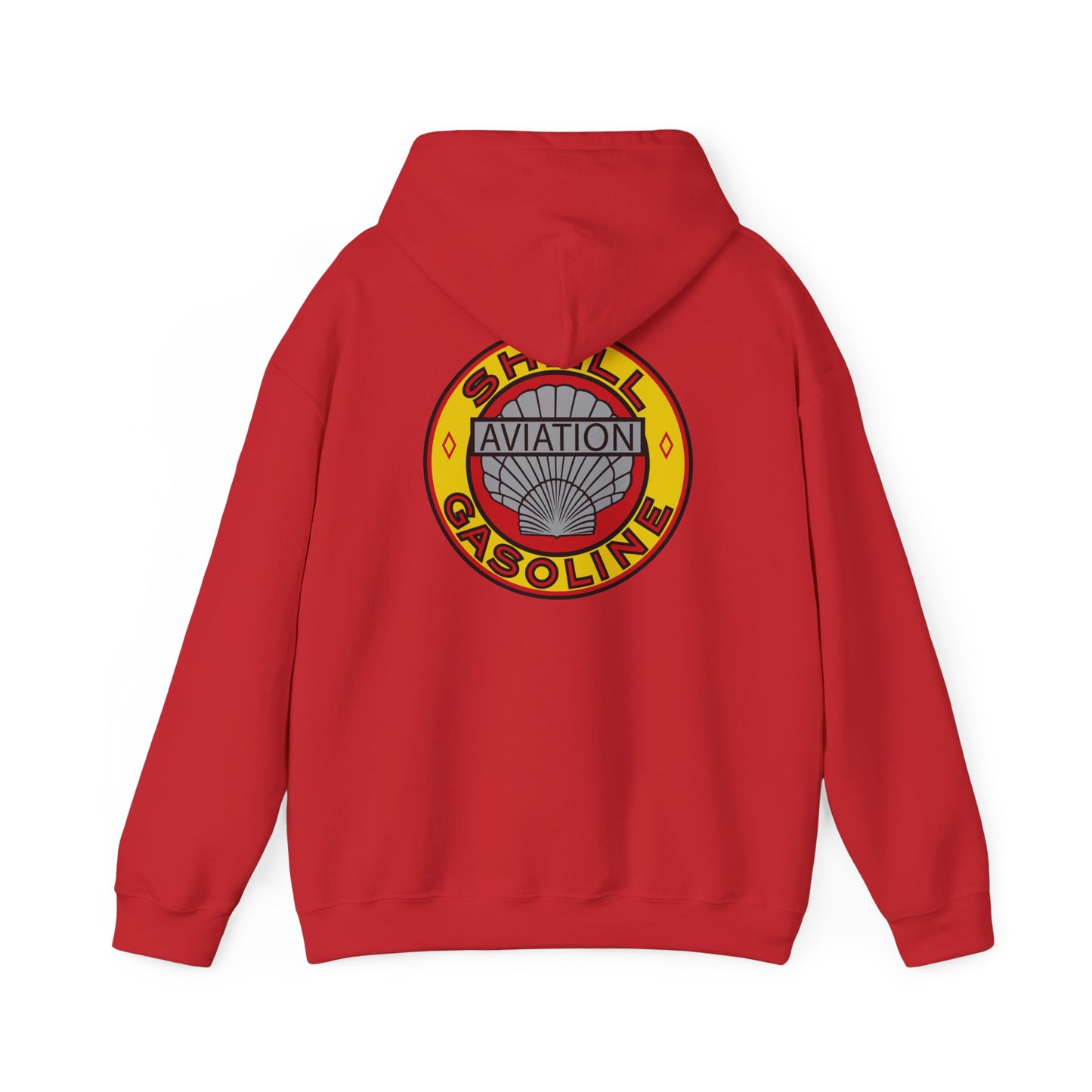 Aviation Shell Gasoline Vintage Logo Hoodie