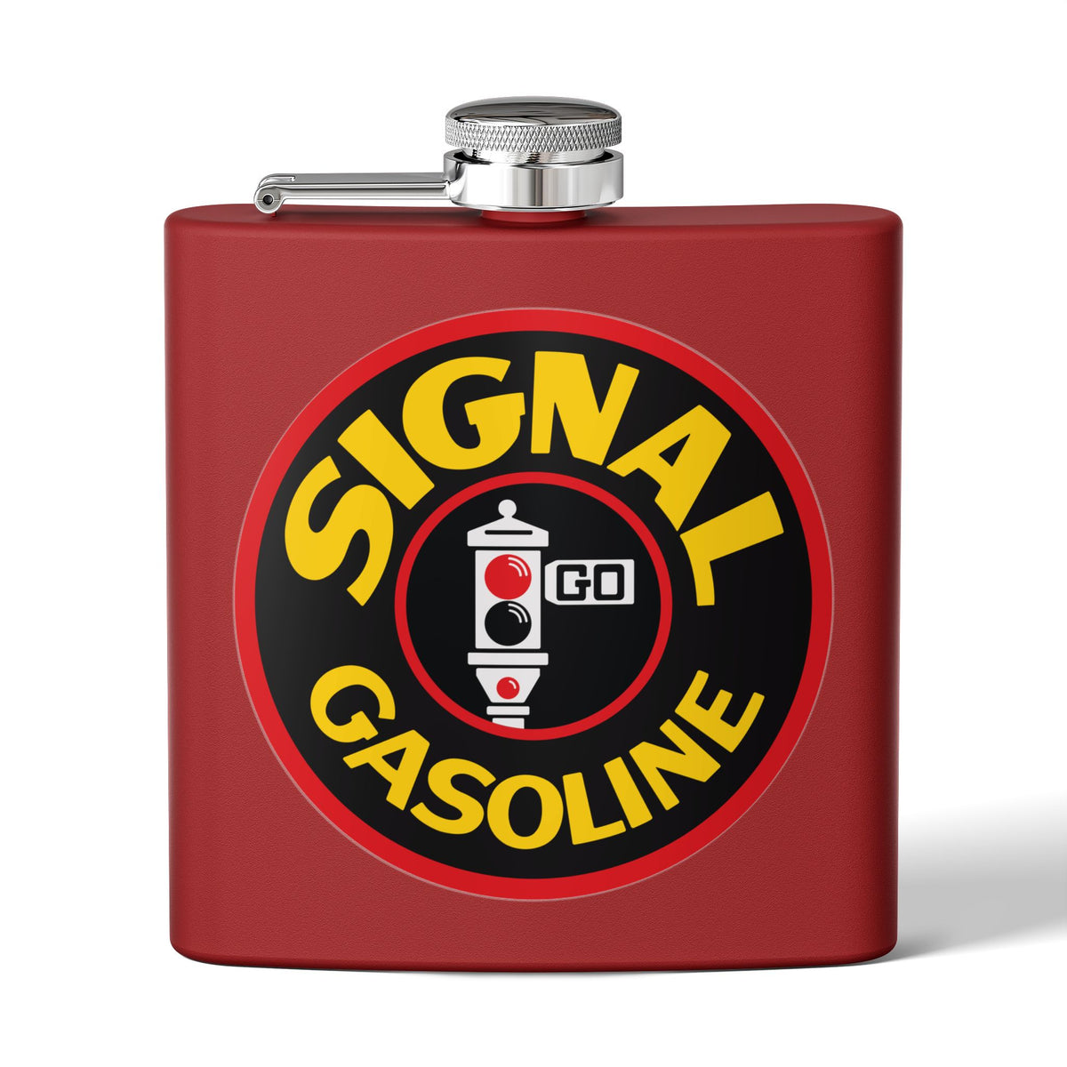 Signal Gasoline Flask — Vintage California Petroliana Gift | The Faded Label Co.