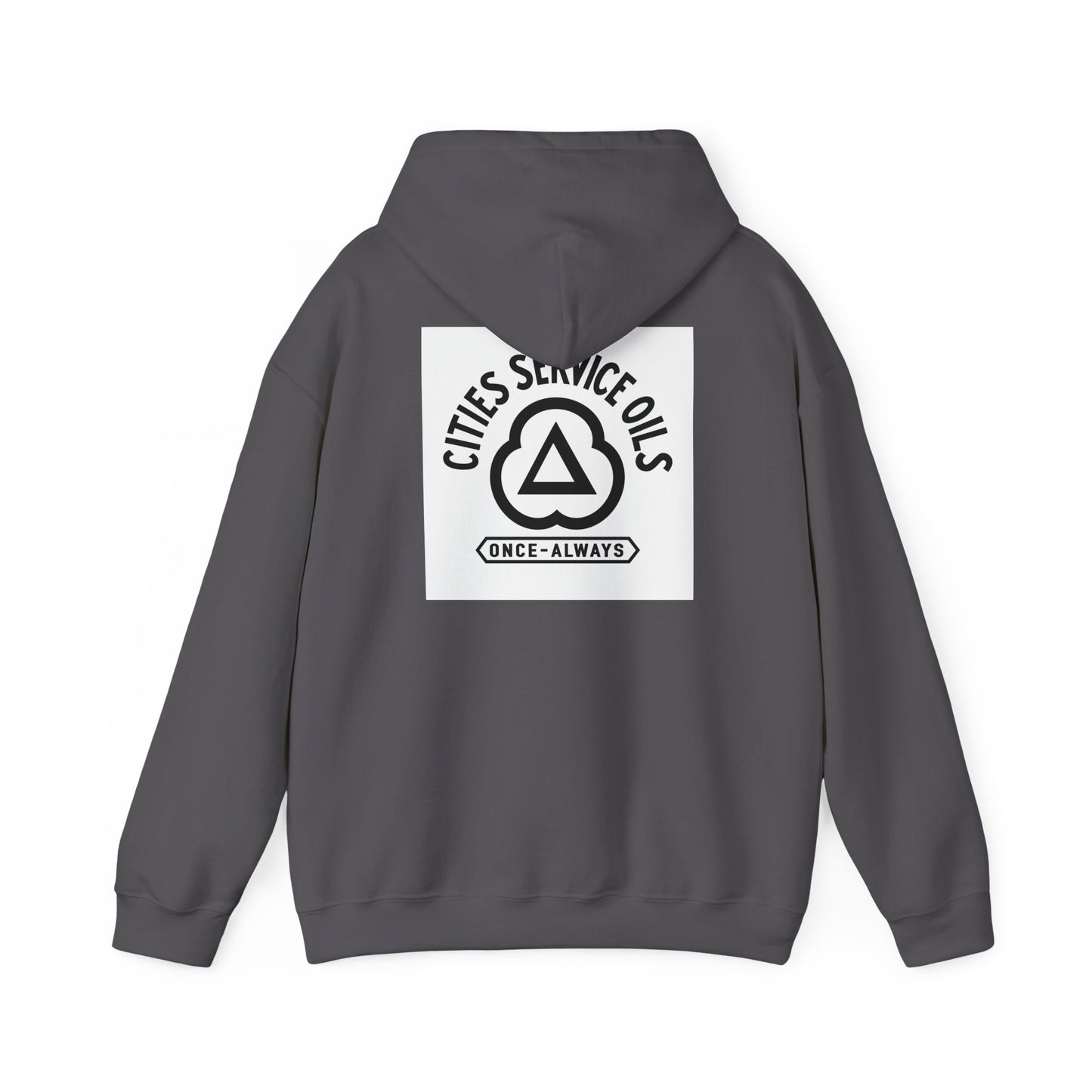 Cities Service Oils Logo Hoodie — 'Once & Always' Retro Gasoline Streetwear