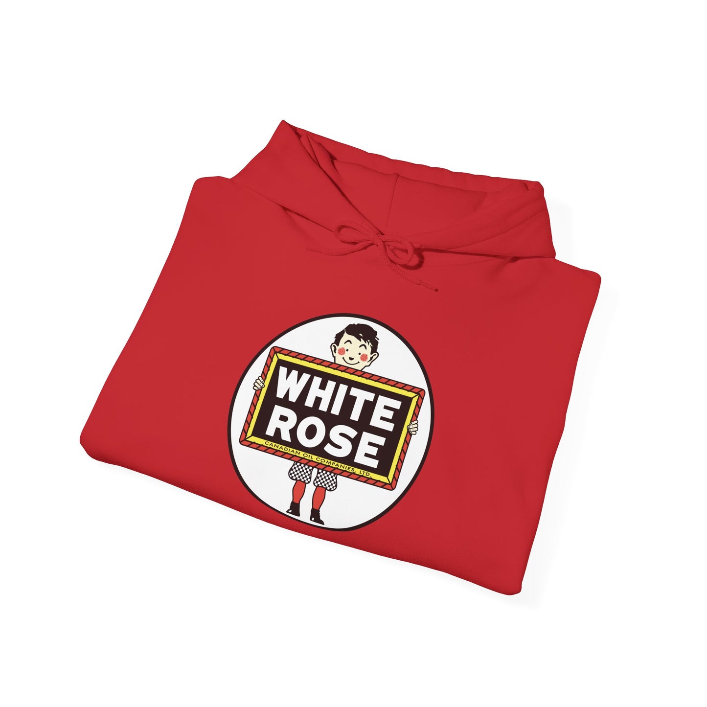 White Rose Logo Hoodie — Vintage Protest Graphic Sweatshirt little boy slate