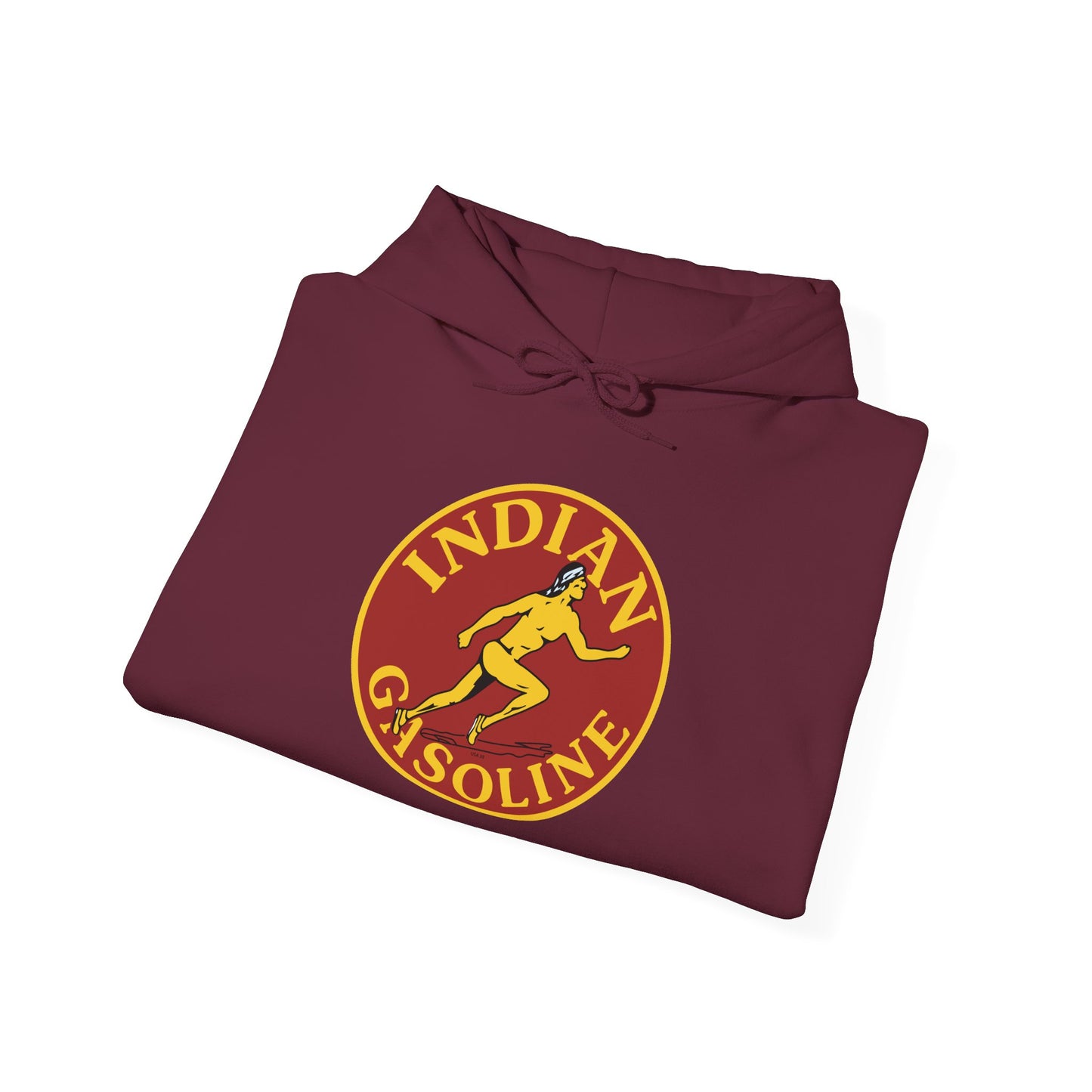 Indian Gasoline Gasoline Hoodie — Vintage  Logo Pullover