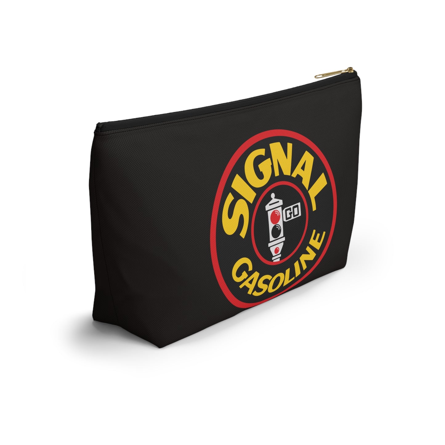 Signal Gasoline Accessory Pouch — Vintage California Petroliana Gift | The Faded Label Co.