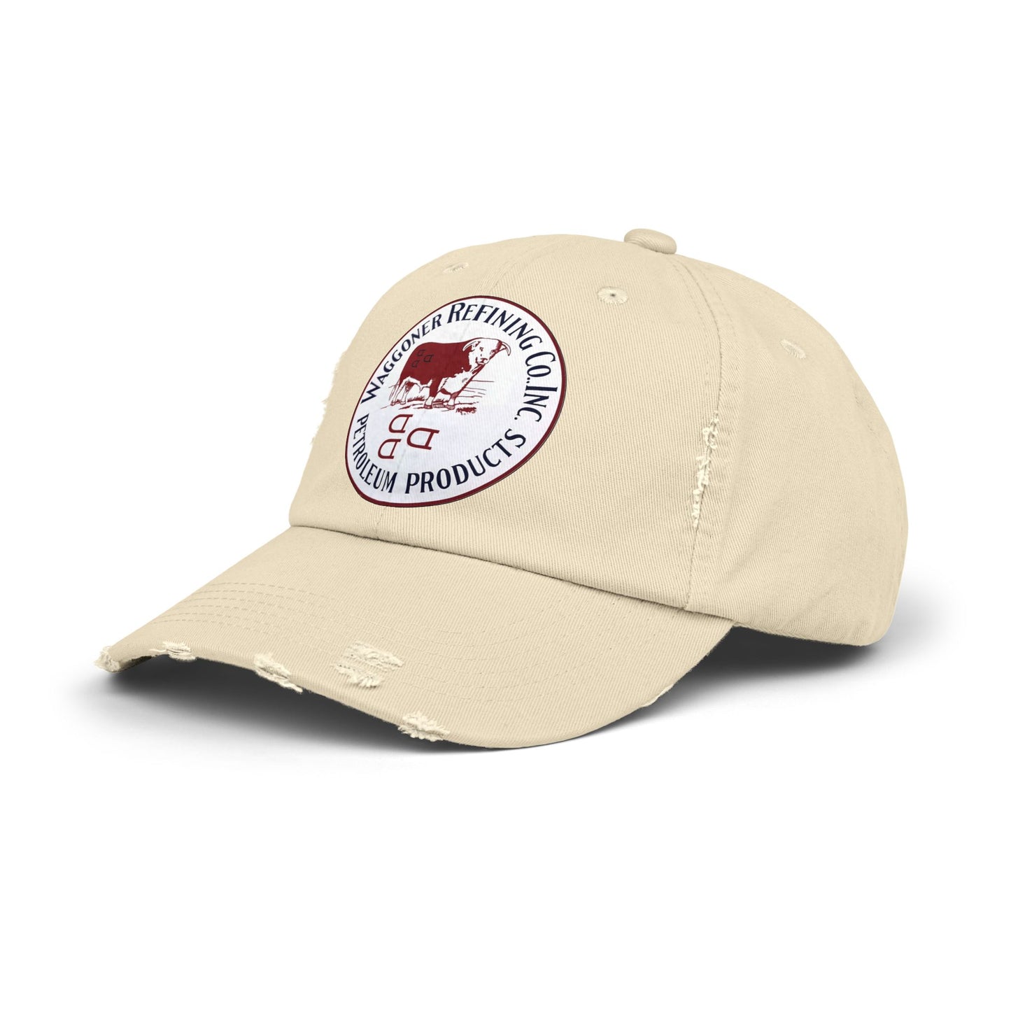 Waggoner Refining Co. Distressed Trucker Hat — Vintage Texas Petroliana Gift | The Faded Label Co.
