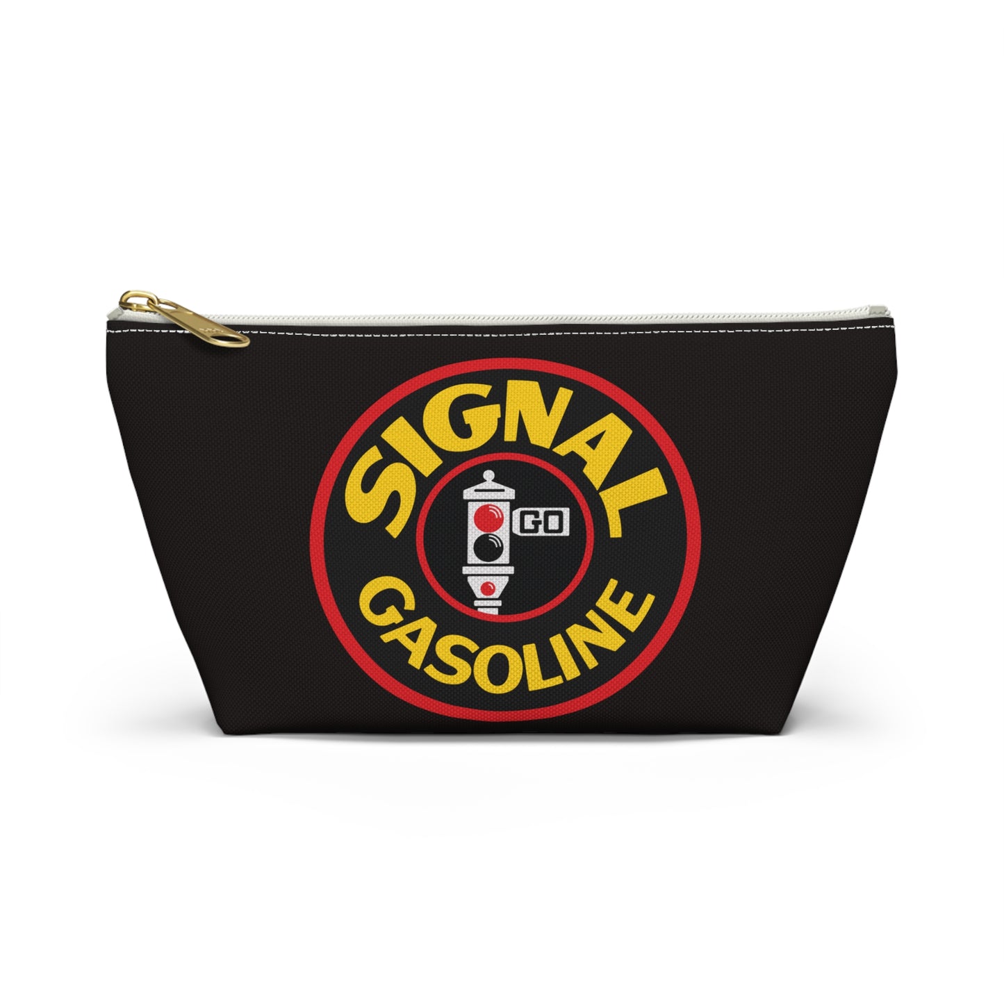 Signal Gasoline Accessory Pouch — Vintage California Petroliana Gift | The Faded Label Co.