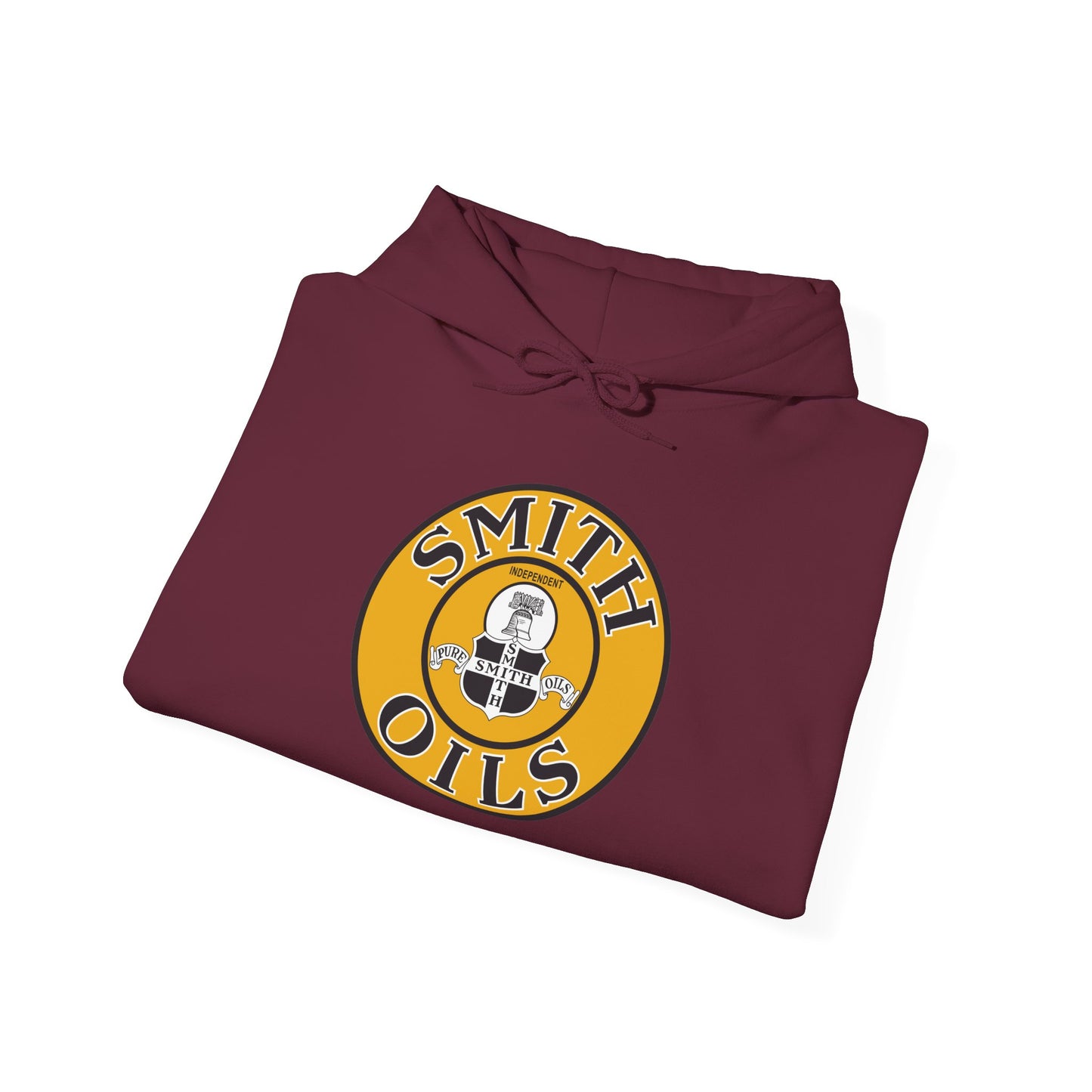 Smith Oils Hoodie — Vintage Liberty Bell Petroliana | The Faded Label Co.