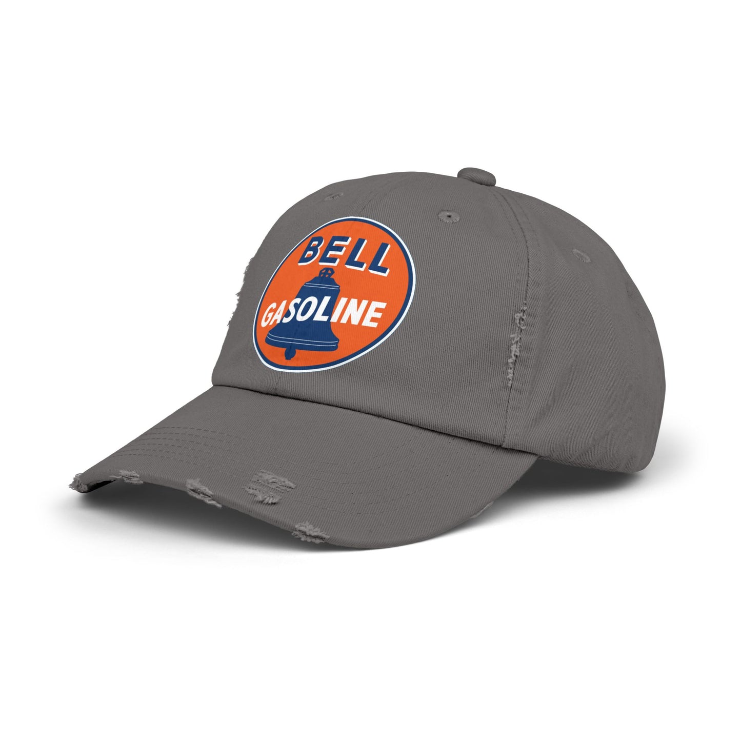 Bell Gasoline Distressed Cap — Vintage Route 66 Petroliana Hat | The Faded Label Co.