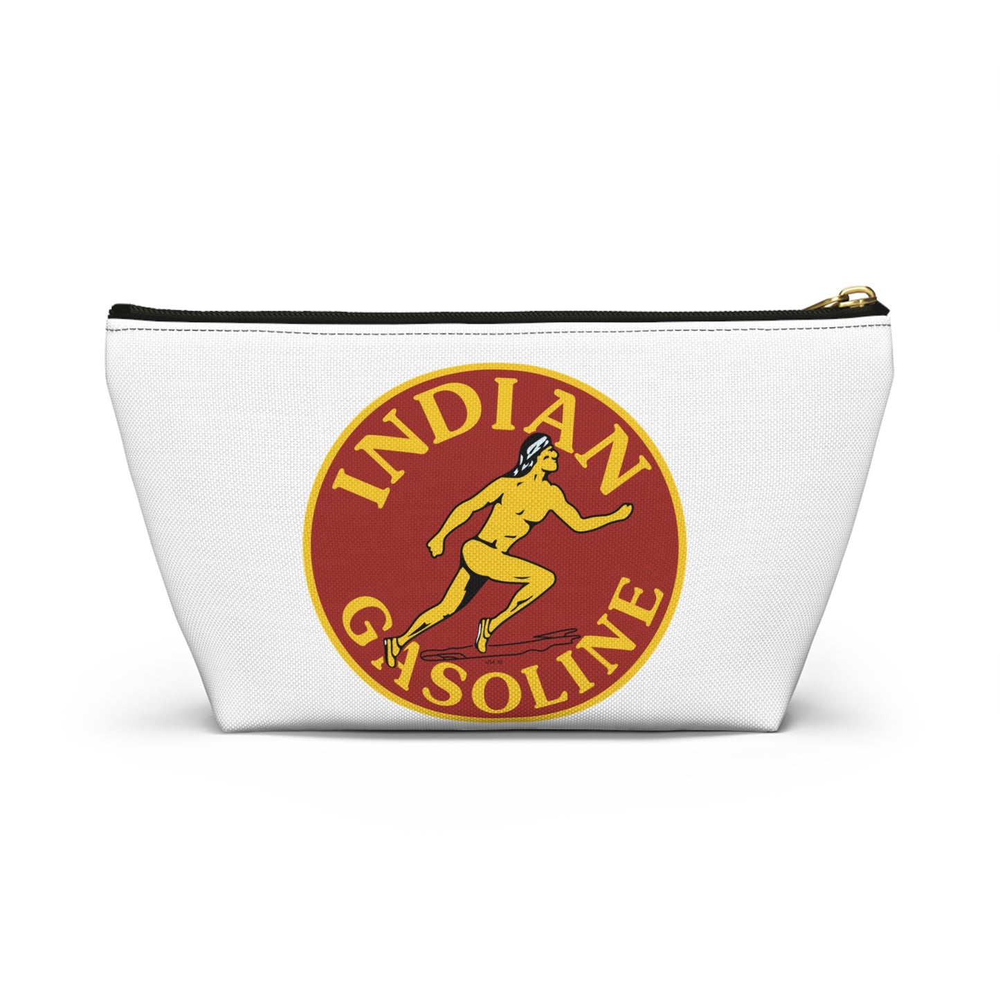 Indian Gasoline Accessory Pouch — Vintage Petroliana Gift | The Faded Label Co.