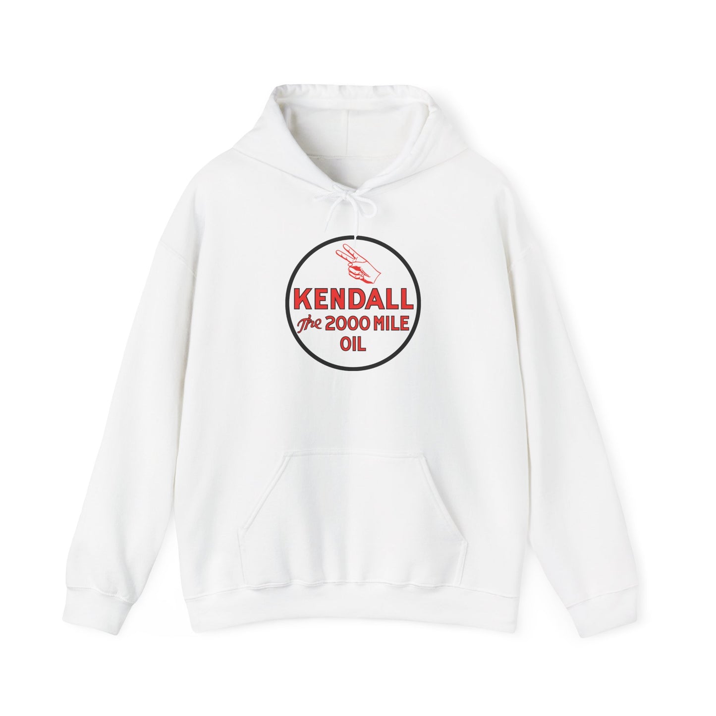 Kendall oil 'The 2000 Mile Oil' Logo Hoodie