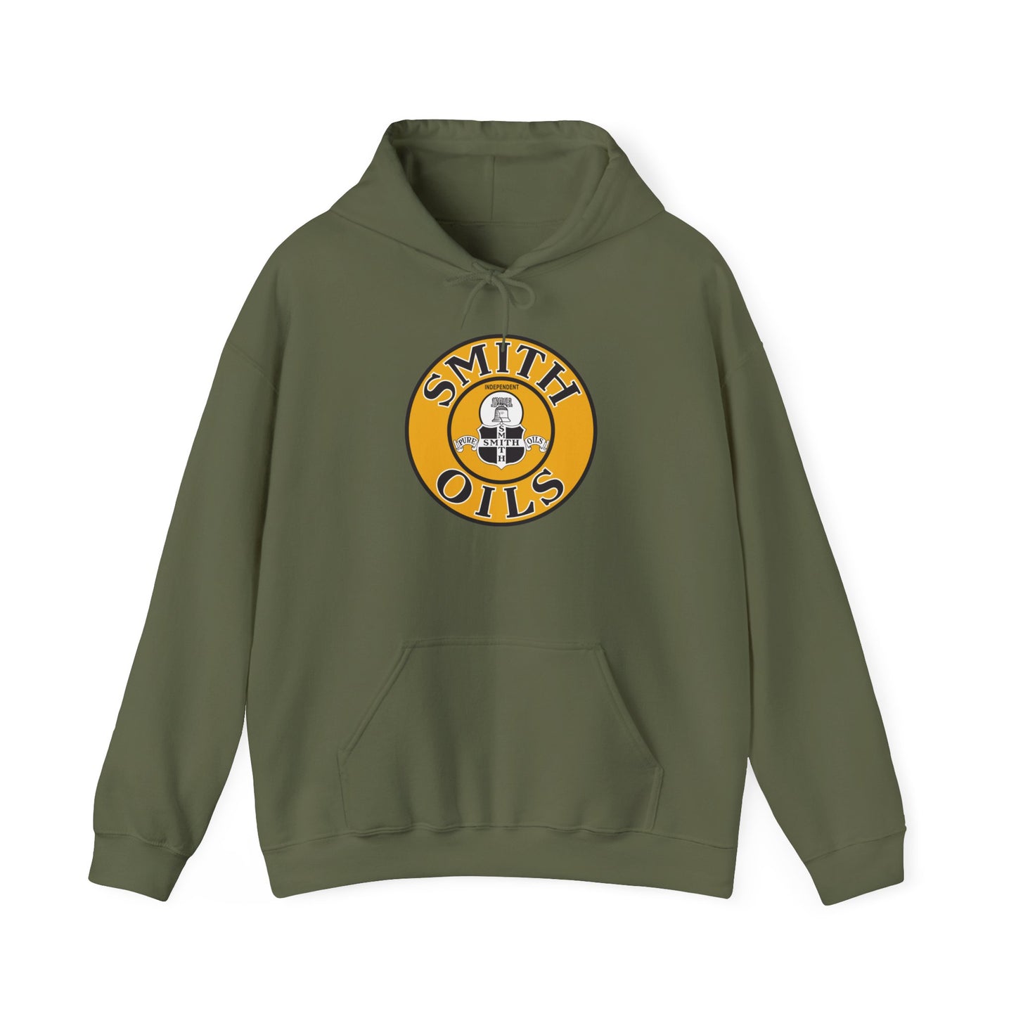 Smith Oils Hoodie — Vintage Liberty Bell Petroliana | The Faded Label Co.