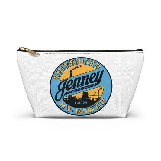 Jenney Gasoline Accessory Pouch — Vintage New England Petroliana Gift | The Faded Label Co.