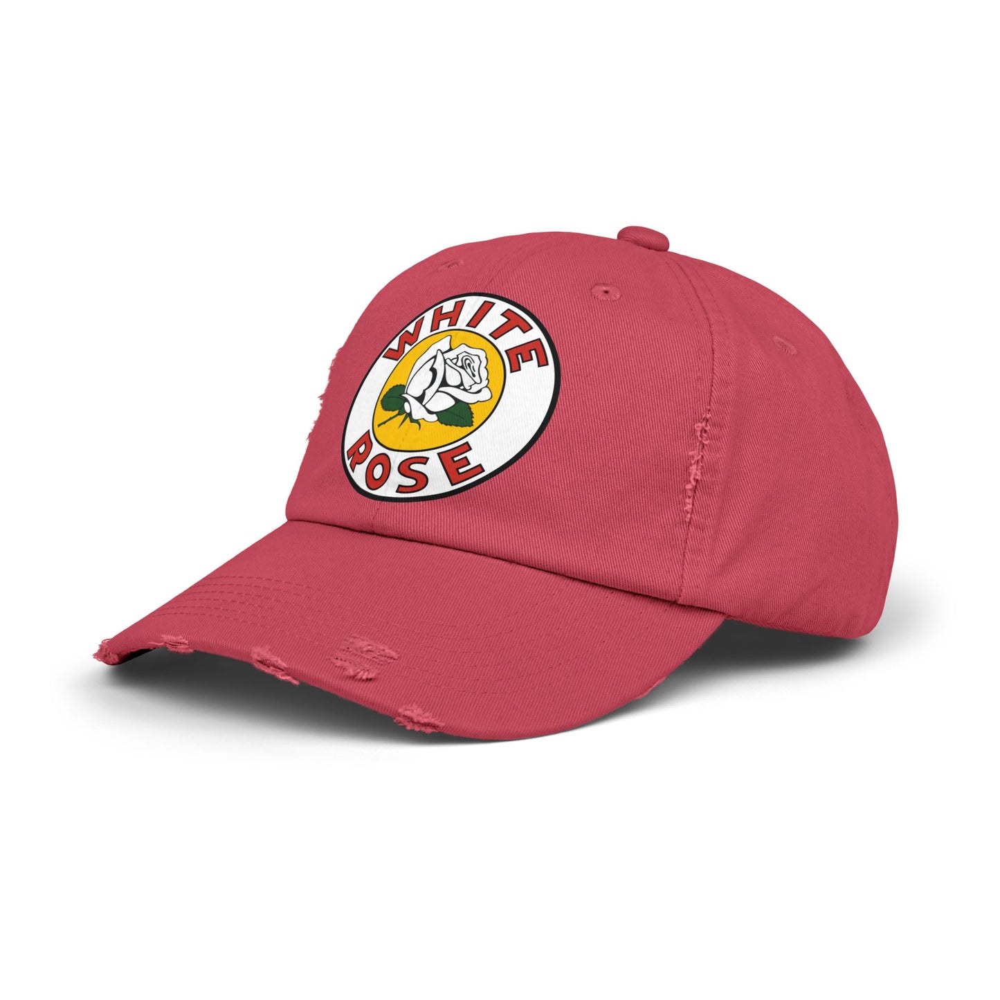 White Rose gasoline  Vintage Distressed Cap