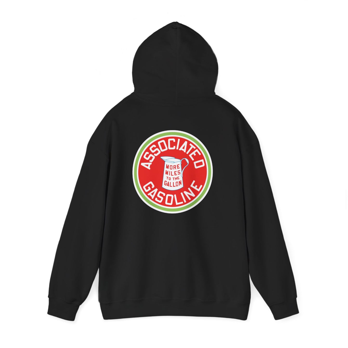 Associated Gasoline Gasoline Logo Hoodie — Vintage Retro Petrol Patch