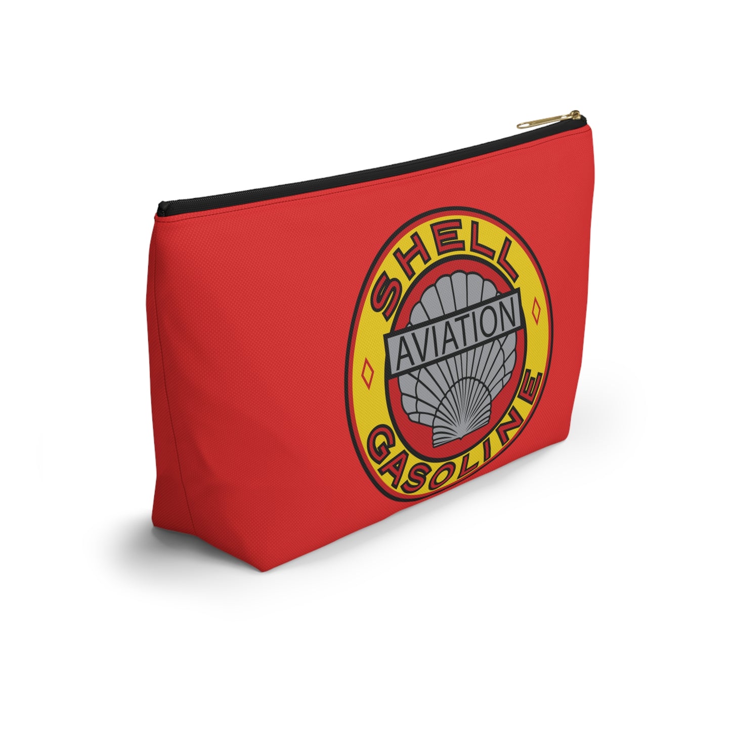 Shell Aviation Accessory Pouch — Vintage Petroliana Gift | The Faded Label Co.