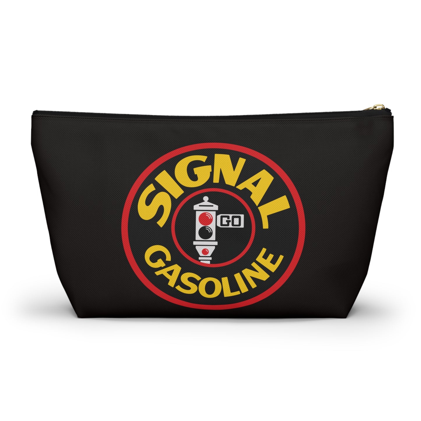 Signal Gasoline Accessory Pouch — Vintage California Petroliana Gift | The Faded Label Co.