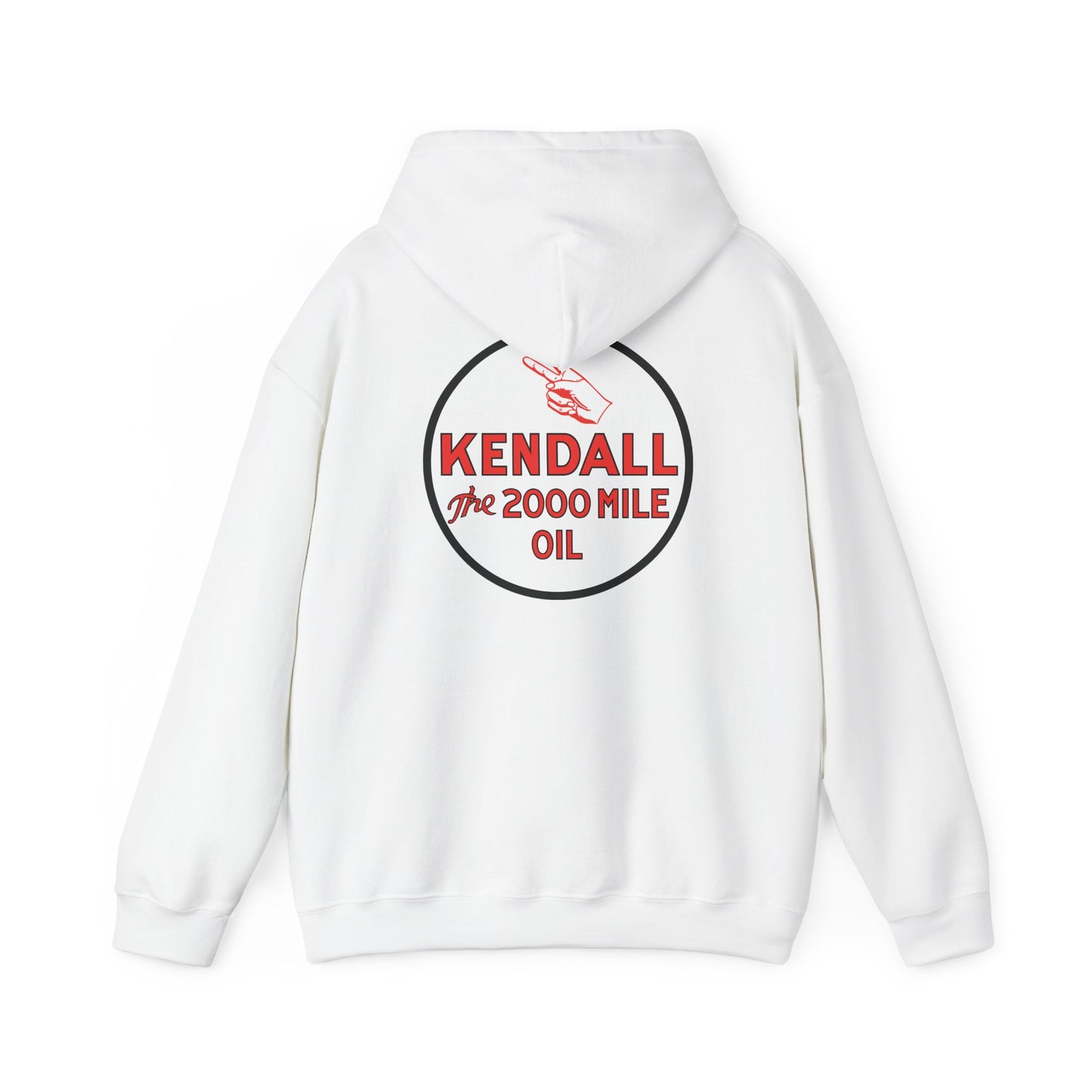 Kendall oil 'The 2000 Mile Oil' Logo Hoodie