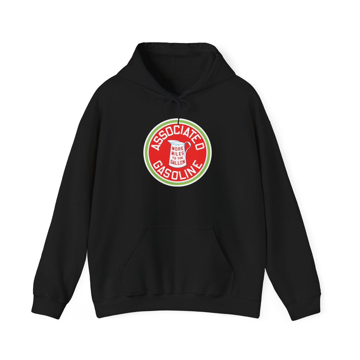 Associated Gasoline Gasoline Logo Hoodie — Vintage Retro Petrol Patch