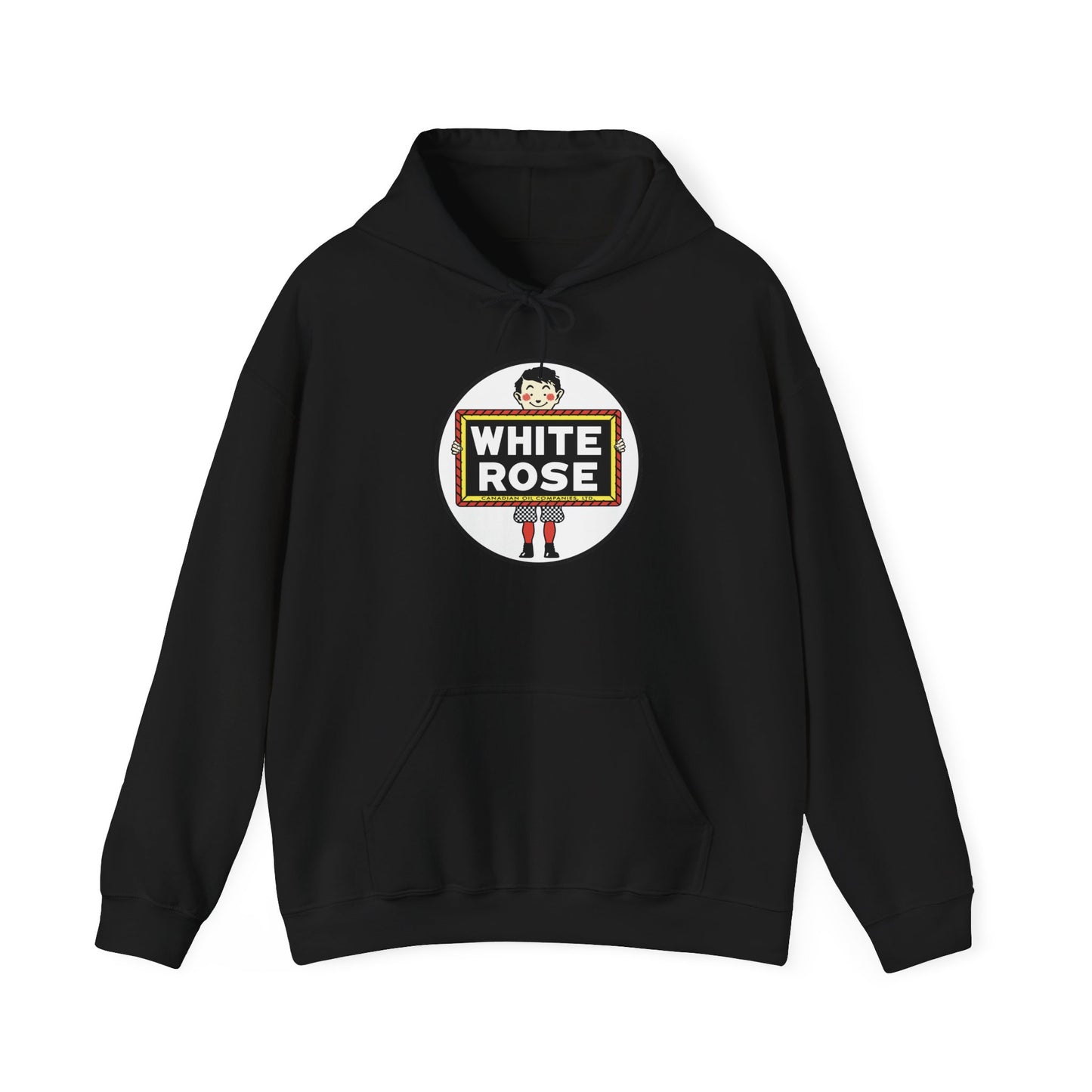 White Rose Logo Hoodie — Vintage Protest Graphic Sweatshirt little boy slate