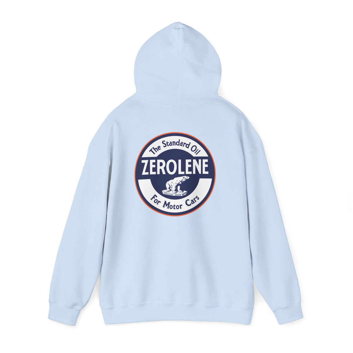Zerolene Hoodie — Vintage Standard Oil Polar Bear | The Faded Label Co.