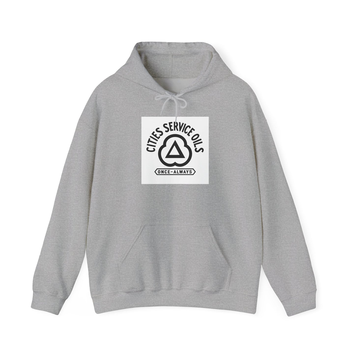 Cities Service Oils Logo Hoodie — 'Once & Always' Retro Gasoline Streetwear