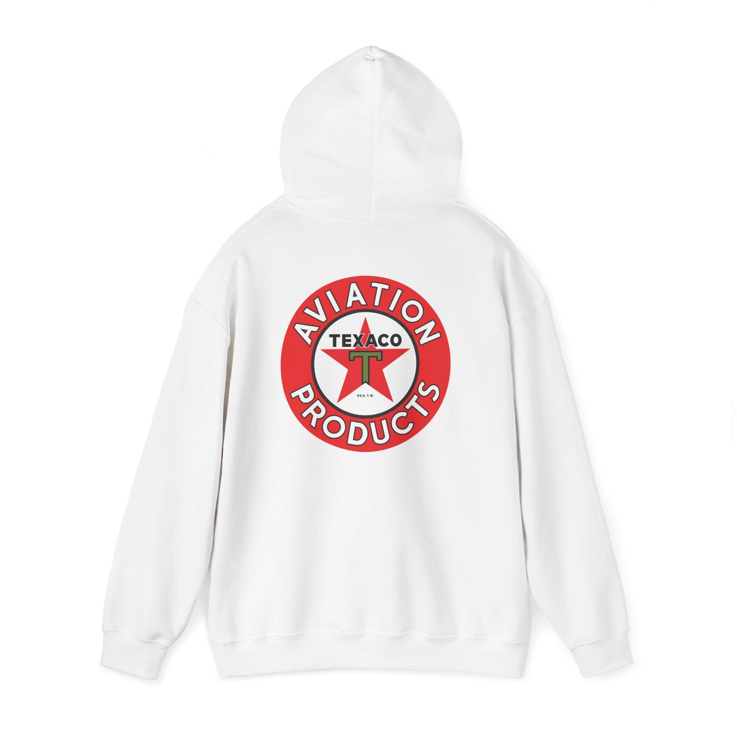 Texaco Aviation Products Hoodie — Vintage Aviation Logo Sweatshirt