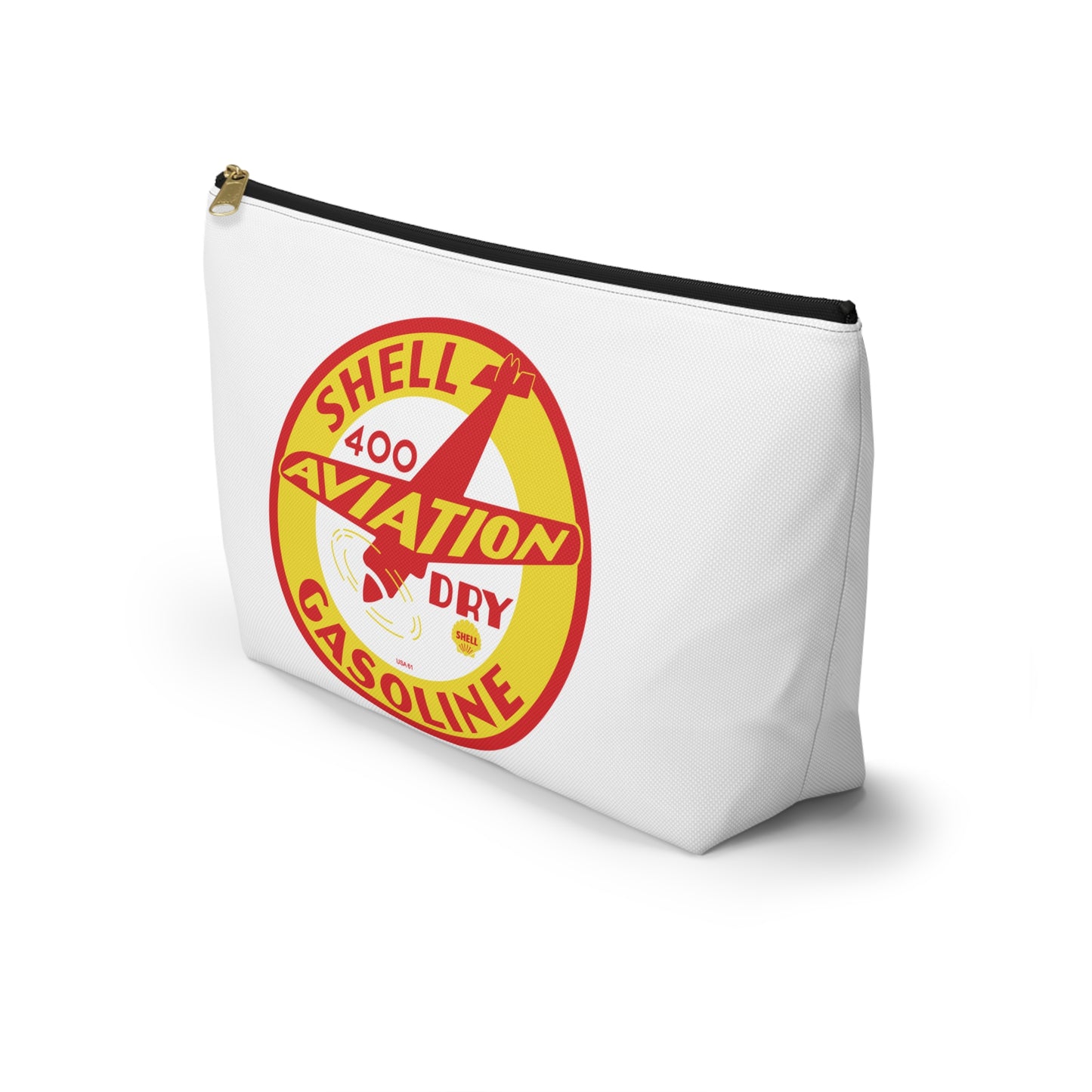 Shell Aviation 400 Accessory Pouch — Vintage Petroliana Gift | The Faded Label Co.