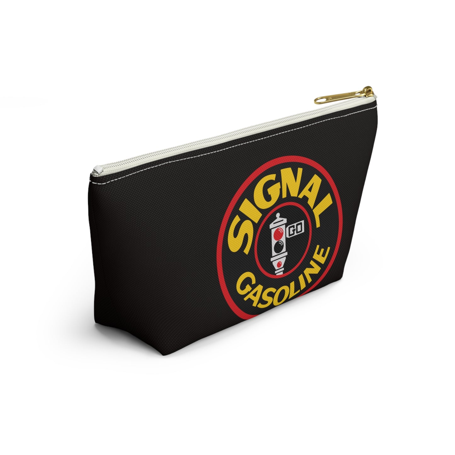 Signal Gasoline Accessory Pouch — Vintage California Petroliana Gift | The Faded Label Co.