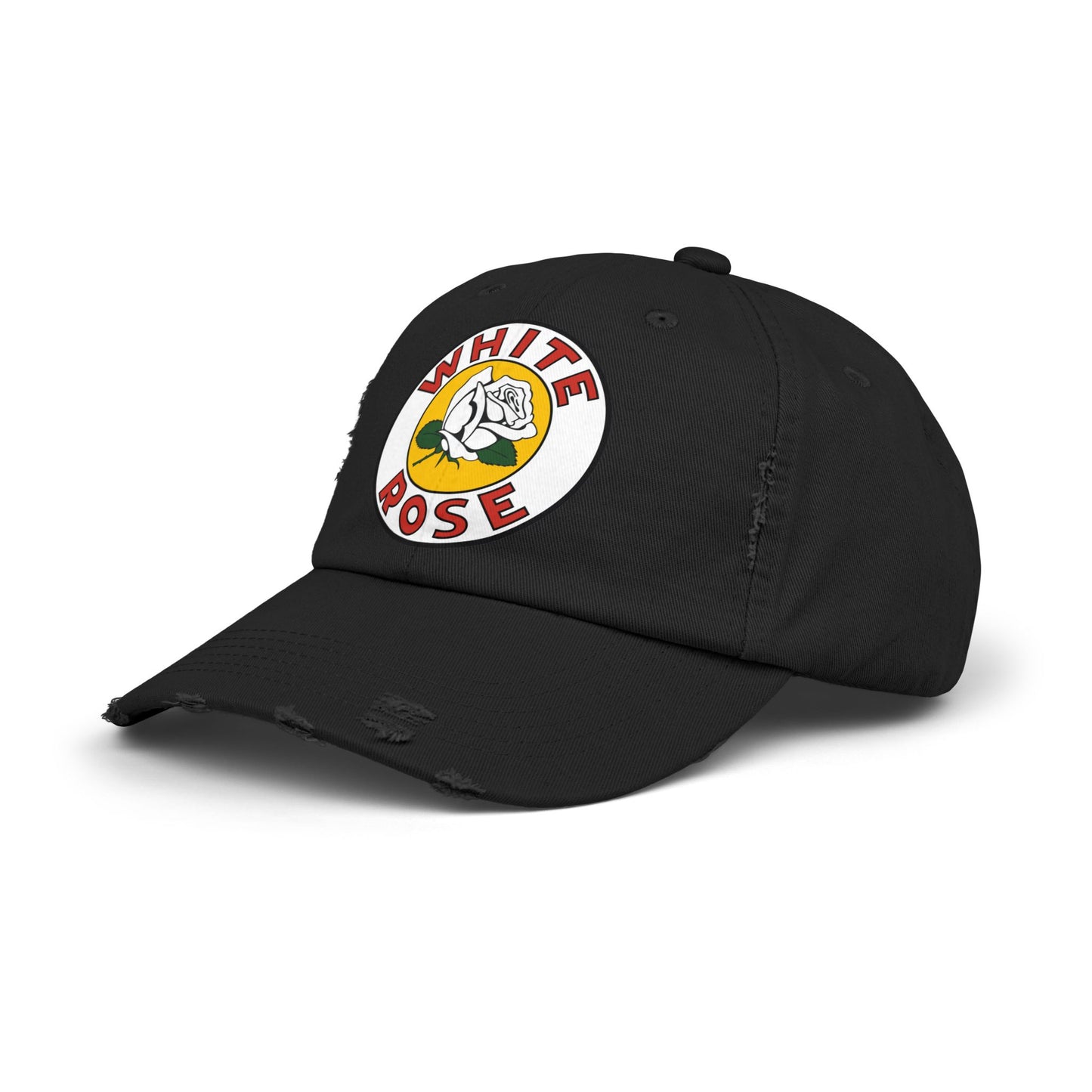 White Rose gasoline  Vintage Distressed Cap