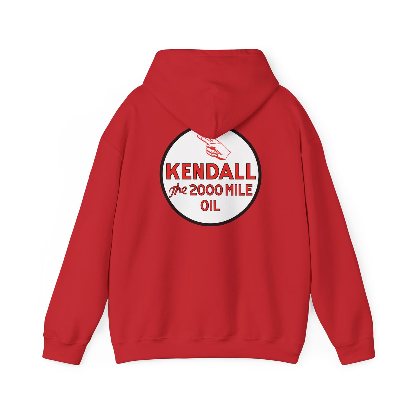 Kendall oil 'The 2000 Mile Oil' Logo Hoodie