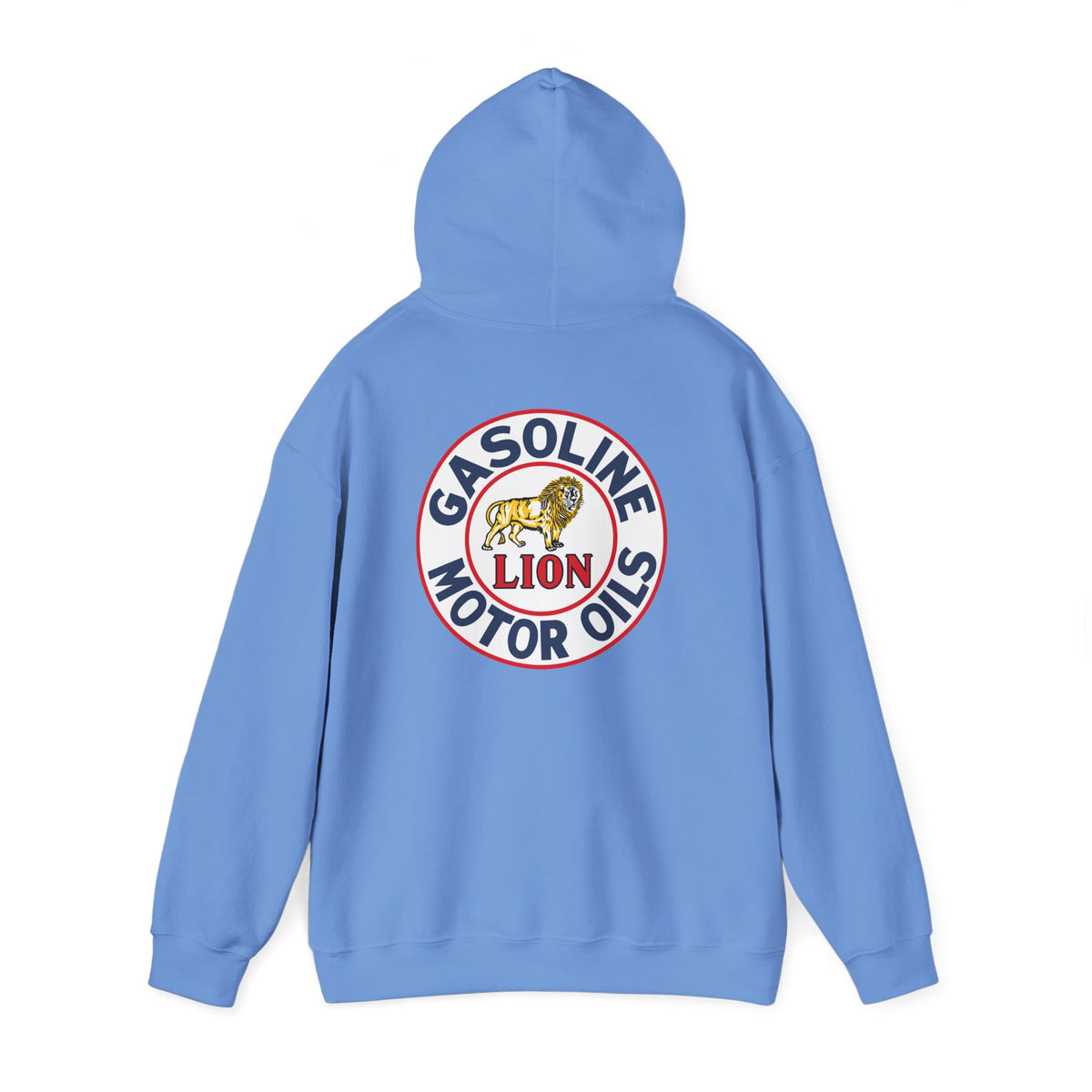 Lion Gasoline Motor Oils Hoodie — Vintage Petroliana | The Faded Label Co.