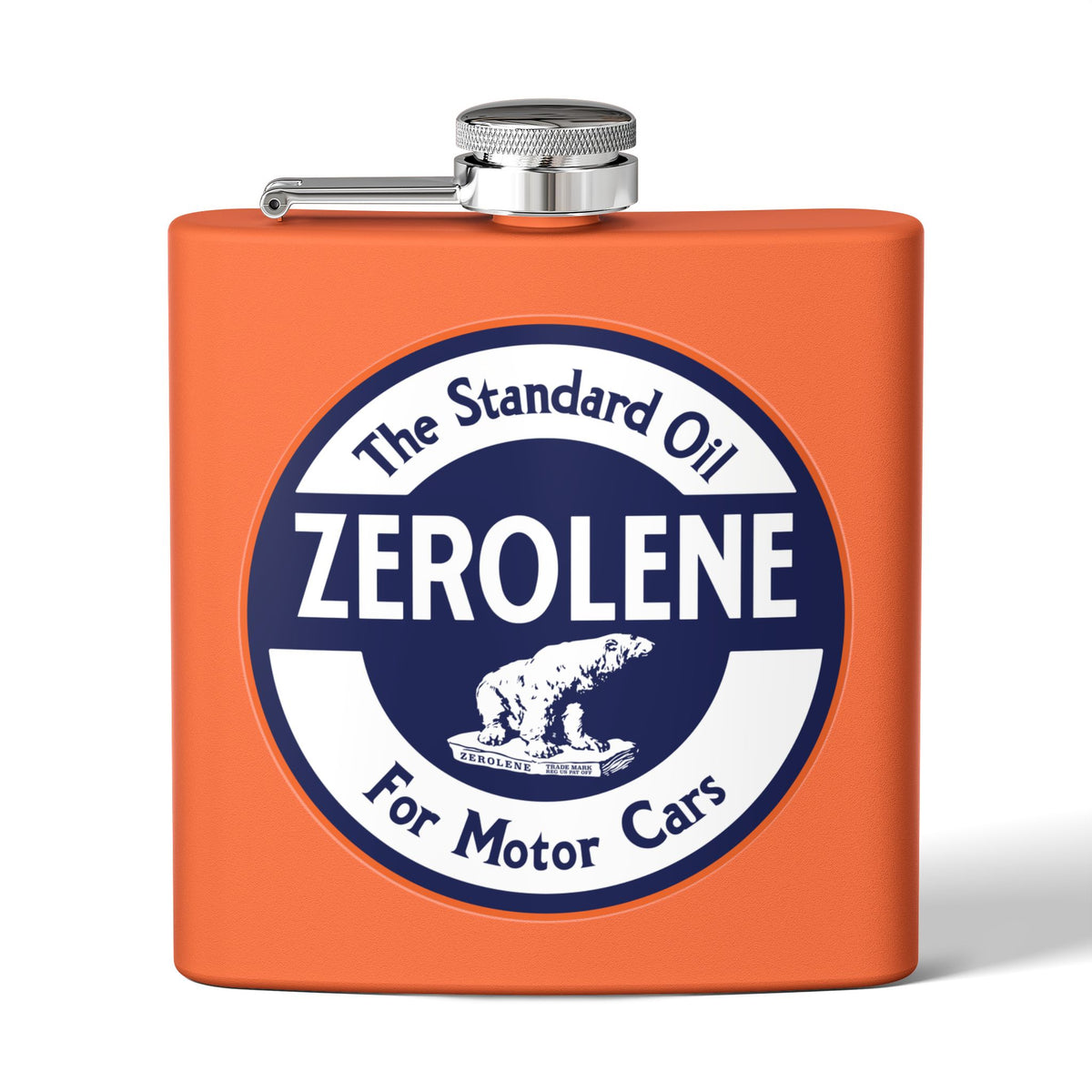 Zerolene Flask — Vintage Standard Oil Petroliana Gift | The Faded Label Co.