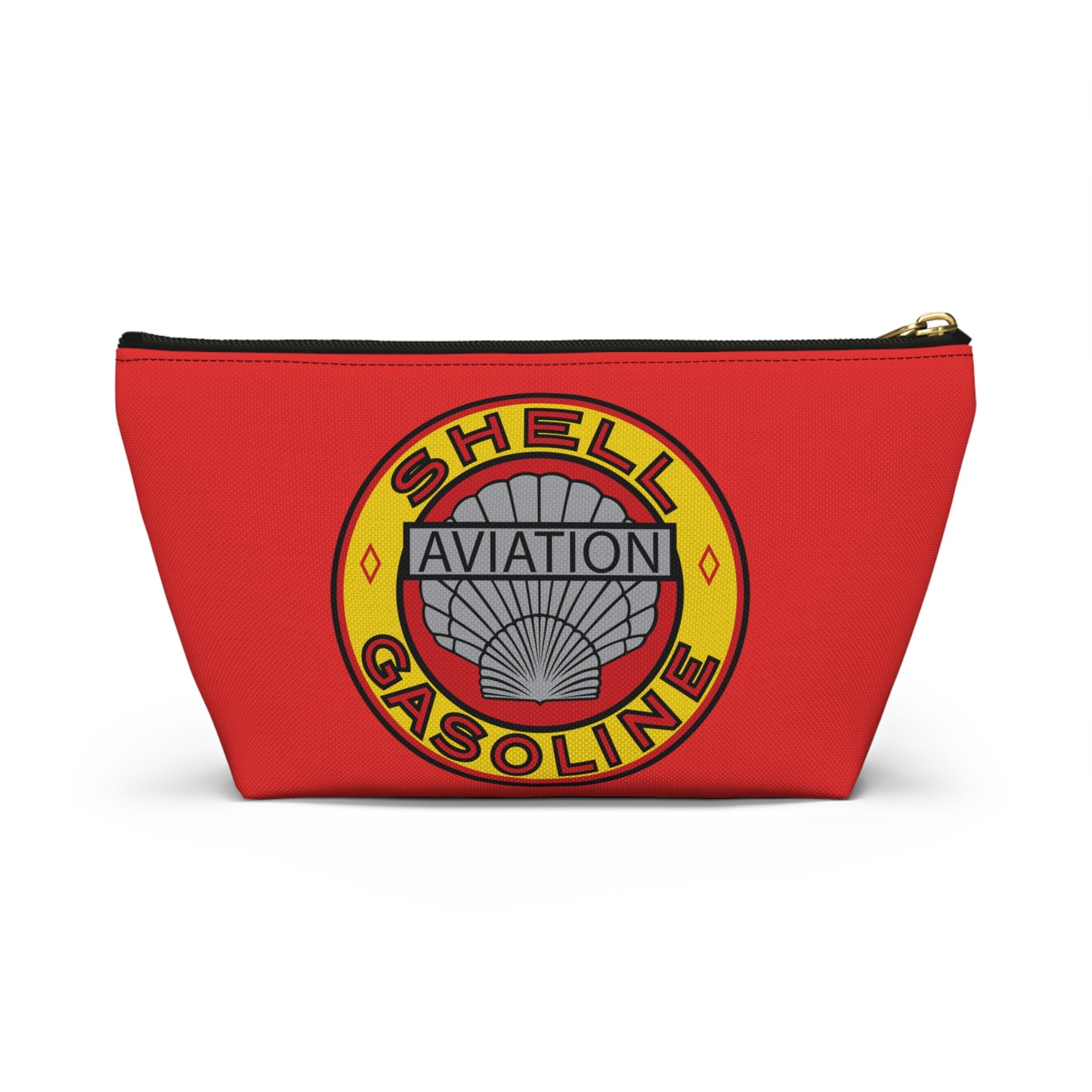 Shell Aviation Accessory Pouch — Vintage Petroliana Gift | The Faded Label Co.