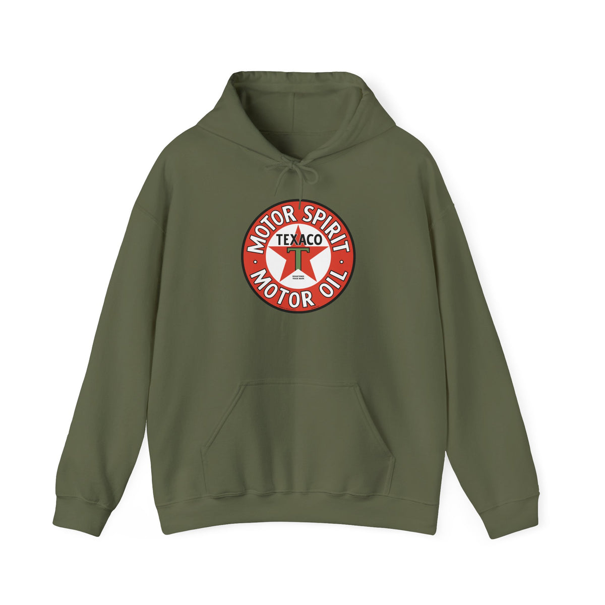 Indian Gasoline Hoodie — Vintage Gas Station Petroliana | The Faded Label Co.